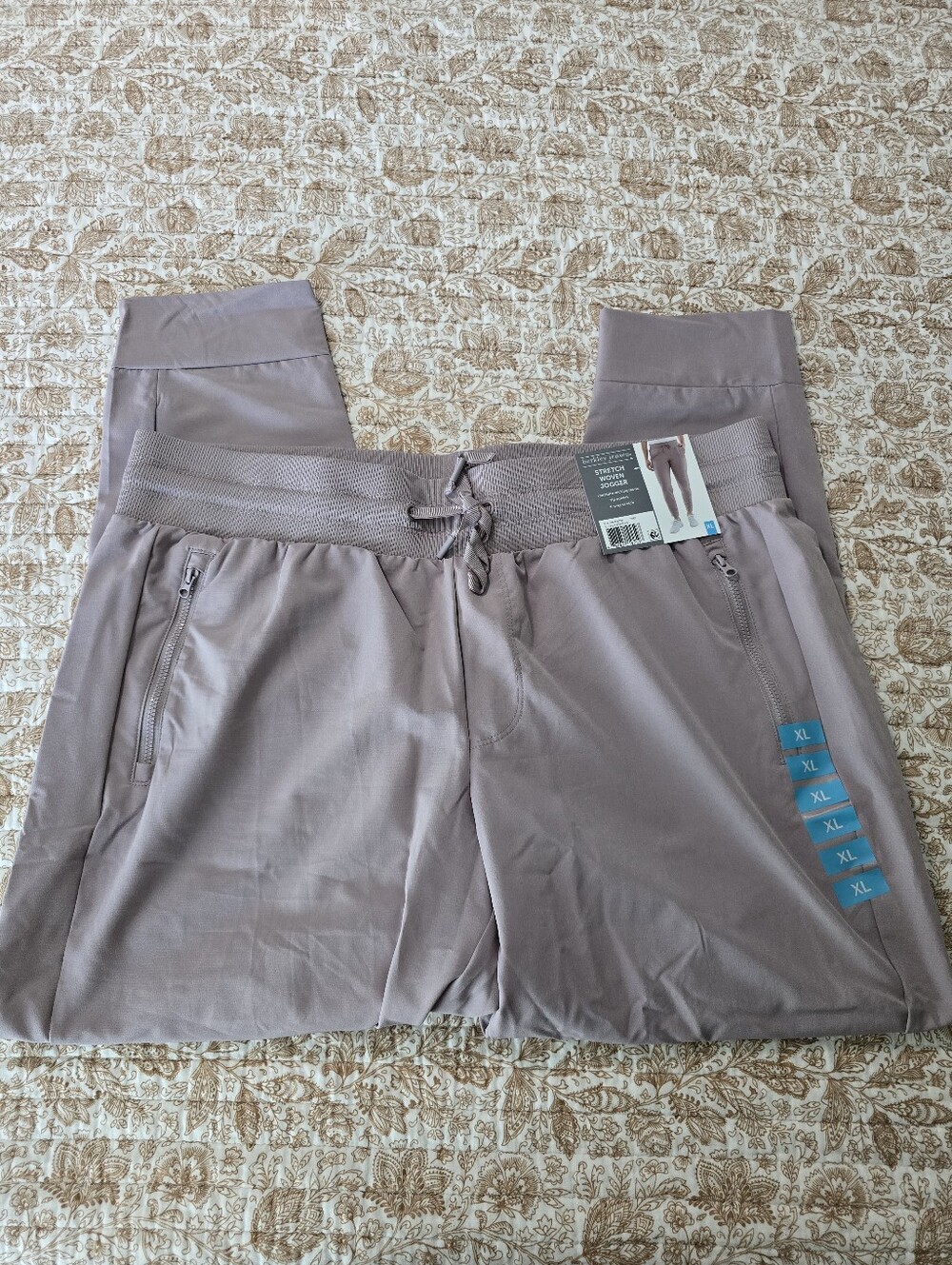 NWT Berkeley Jensen Lavender Jogger Pant, XL